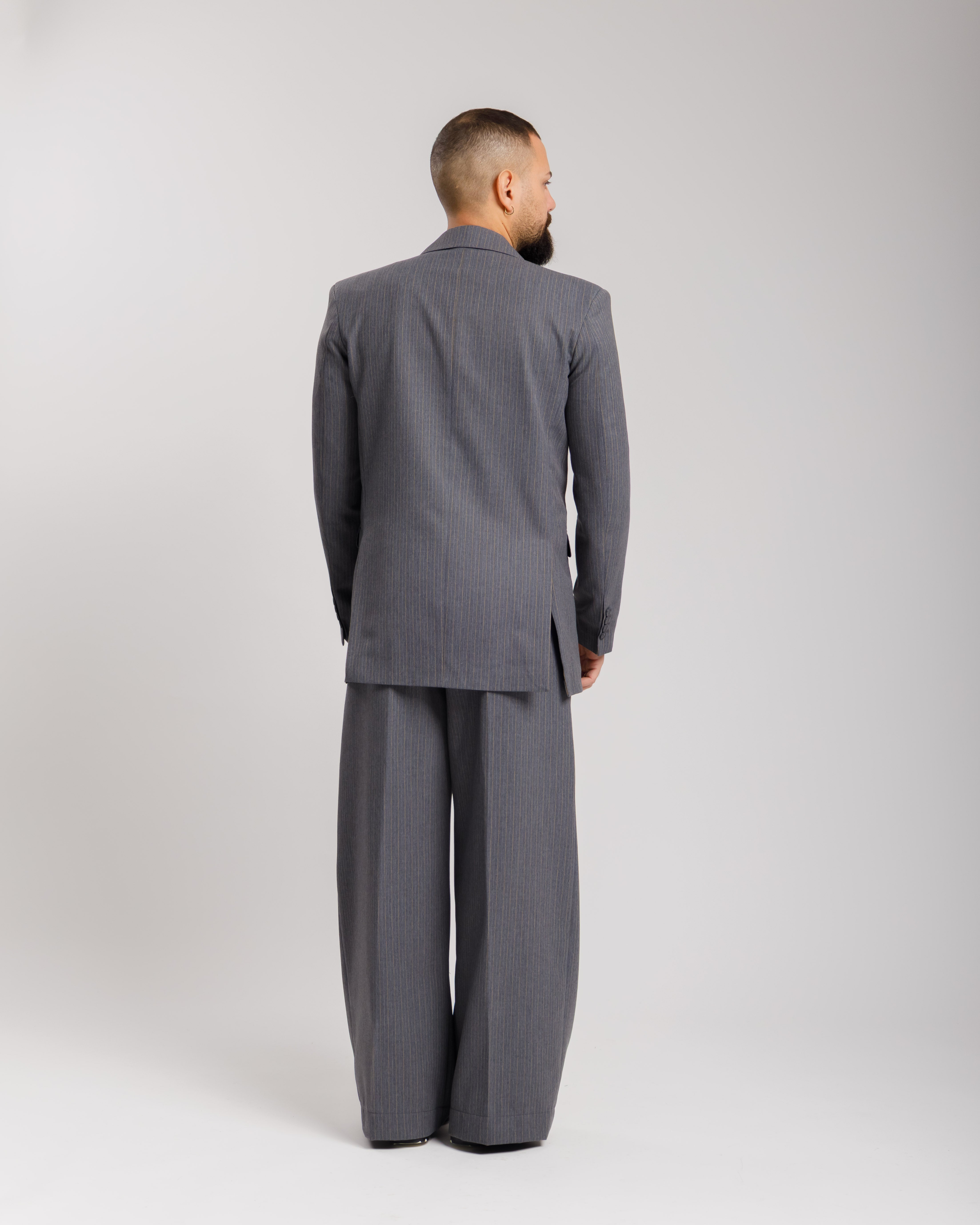 Giacca Milano  -  Ma1046 Grigia Gessata