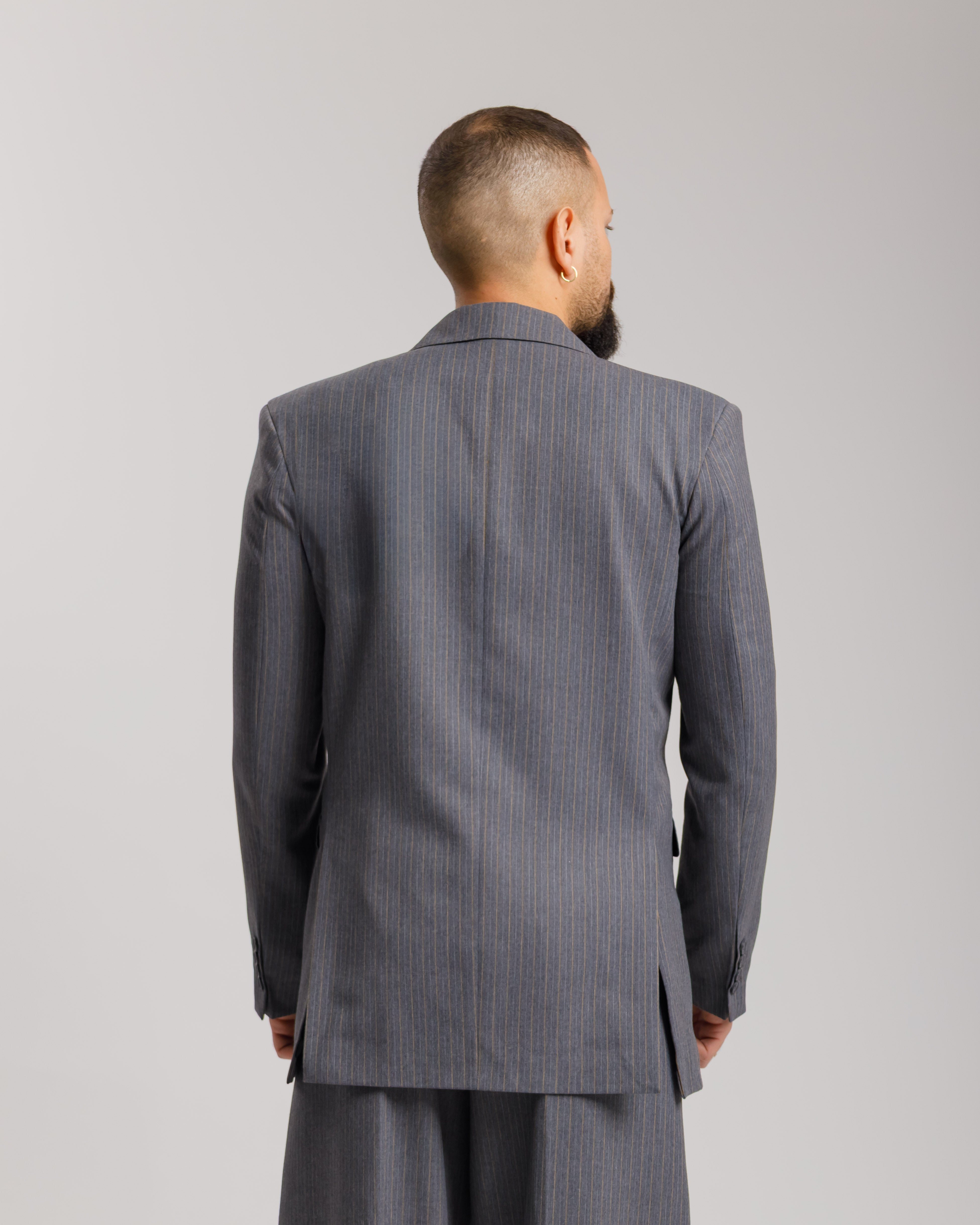 Giacca Milano  -  Ma1046 Grigia Gessata
