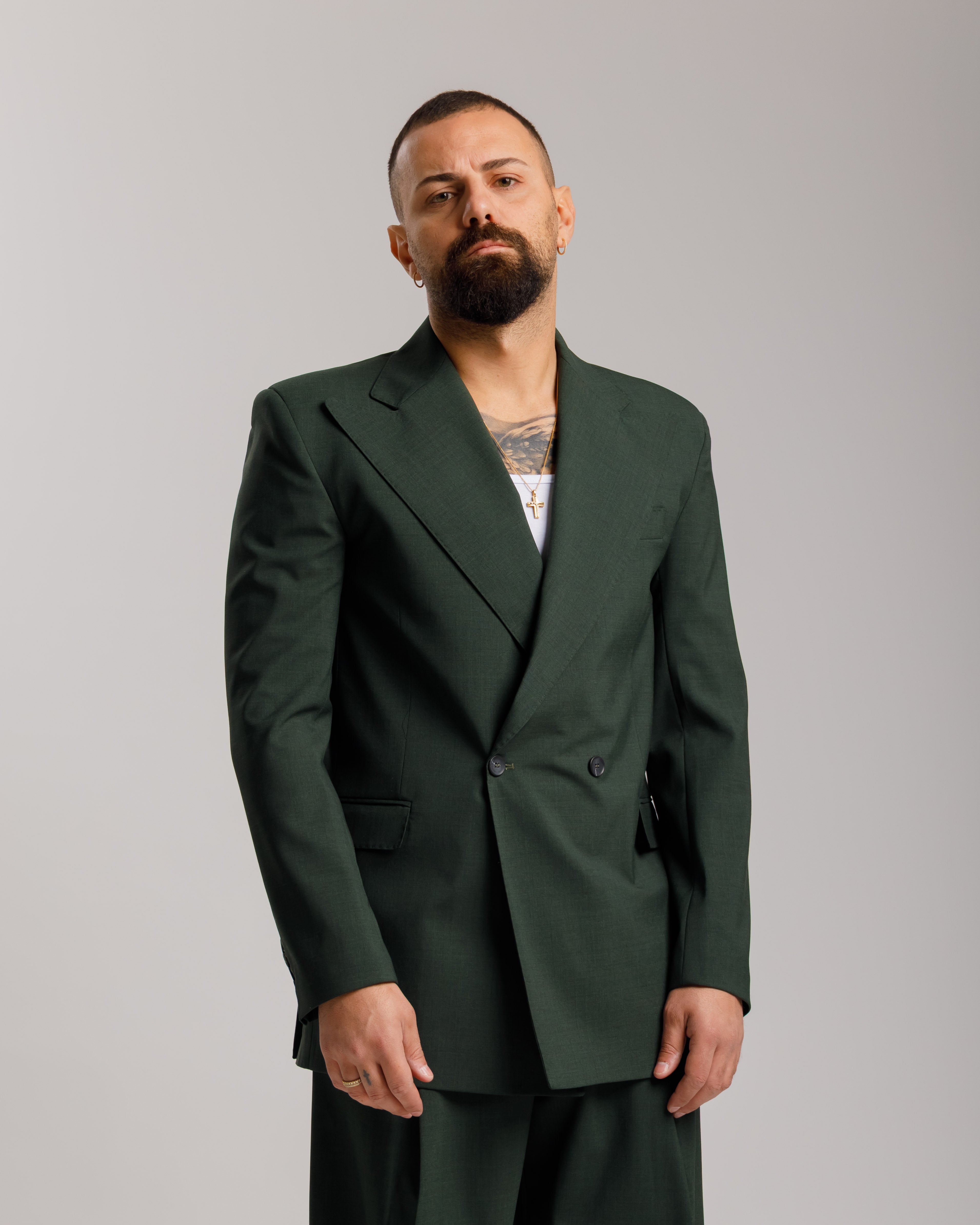 Giacca Milano  -  Ma1046 Verde Bosco