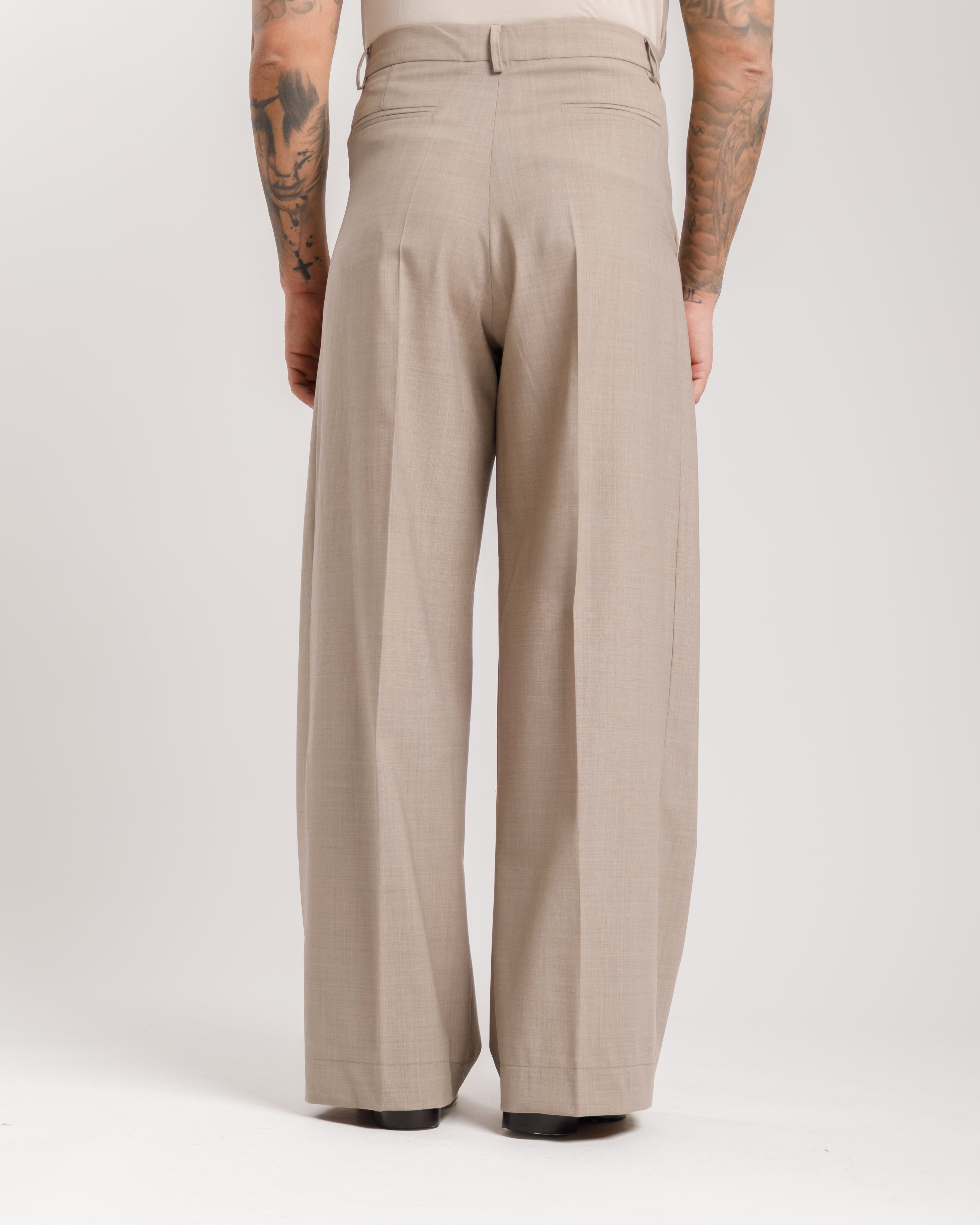 Pantaloni Wide Fit -  Ma1031 Tortora